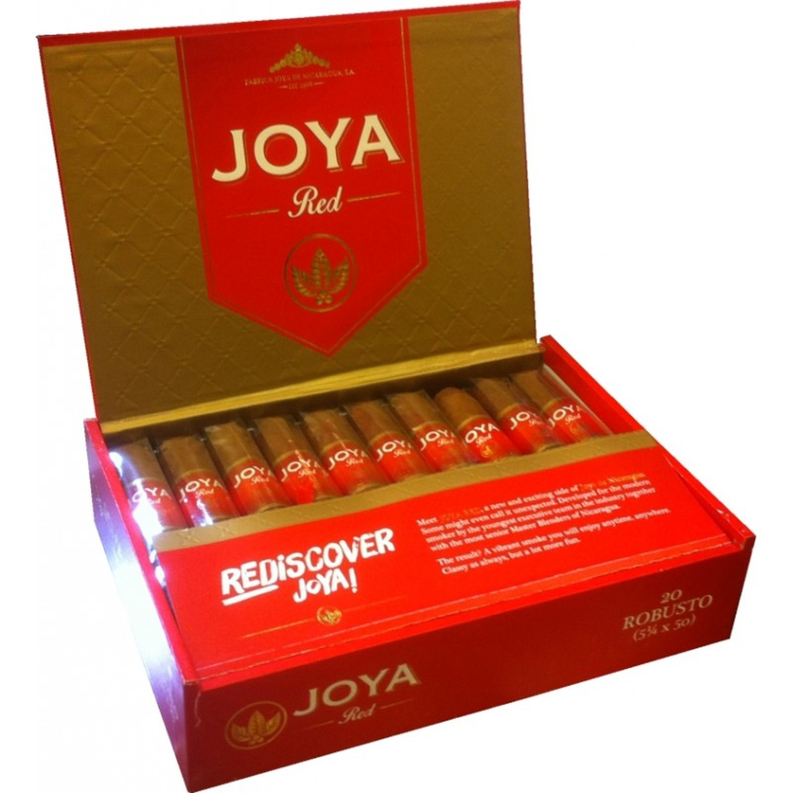 Joya De Nicaragua Joya Red Robusto - Pack Of 20 - Cigar