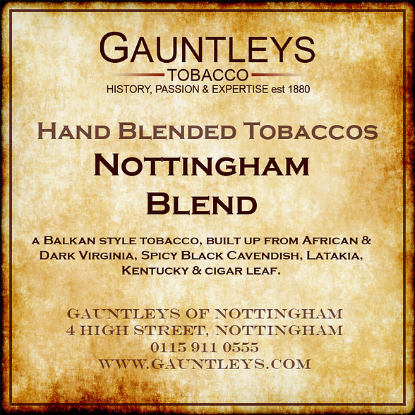 Nottingham Blend 50g Loose Tobacco In Stock At Gauntleys