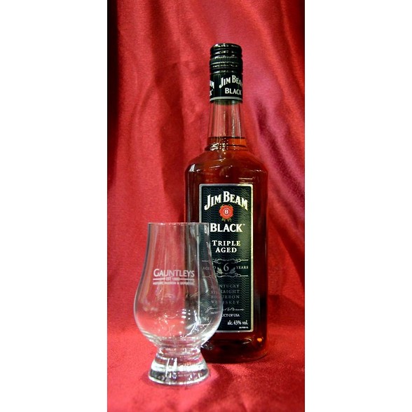 Jim Beam Black Triple Aged Bourbon Whiskey, Whisky Américain 43